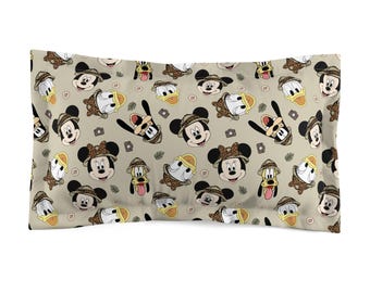 Federa per cuscino Topolino, decorazioni per la camera dei bambini, biancheria da letto Disney per la cameretta dei bambini