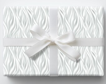 Papier cadeau - Emballage cadeau de mariage élégant, anniversaire, cadeau de mariée, occasions spéciales
