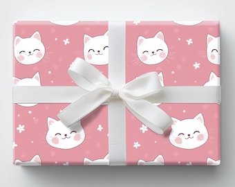 Kawaii Wrapping Paper: Valentine, Birthday, Christmas