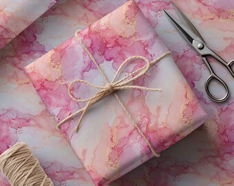 Pastel  Wrapping Paper: Elegant Abstract Gift Wrap