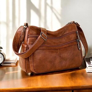 Tote Bag Schulter Messenger Bag Reisetasche Vegan Weiches Leder Casual Bag Frauen Handtaschen Hochwertige Mode Tasche Geschenk für Frauen