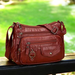 Frauen Vegan Casual Retro Luxus weiche Ledertasche weiblich Multi Tasche Schultertasche Handtasche Sommertasche hochwertige Tasche Geschenk für Frauen