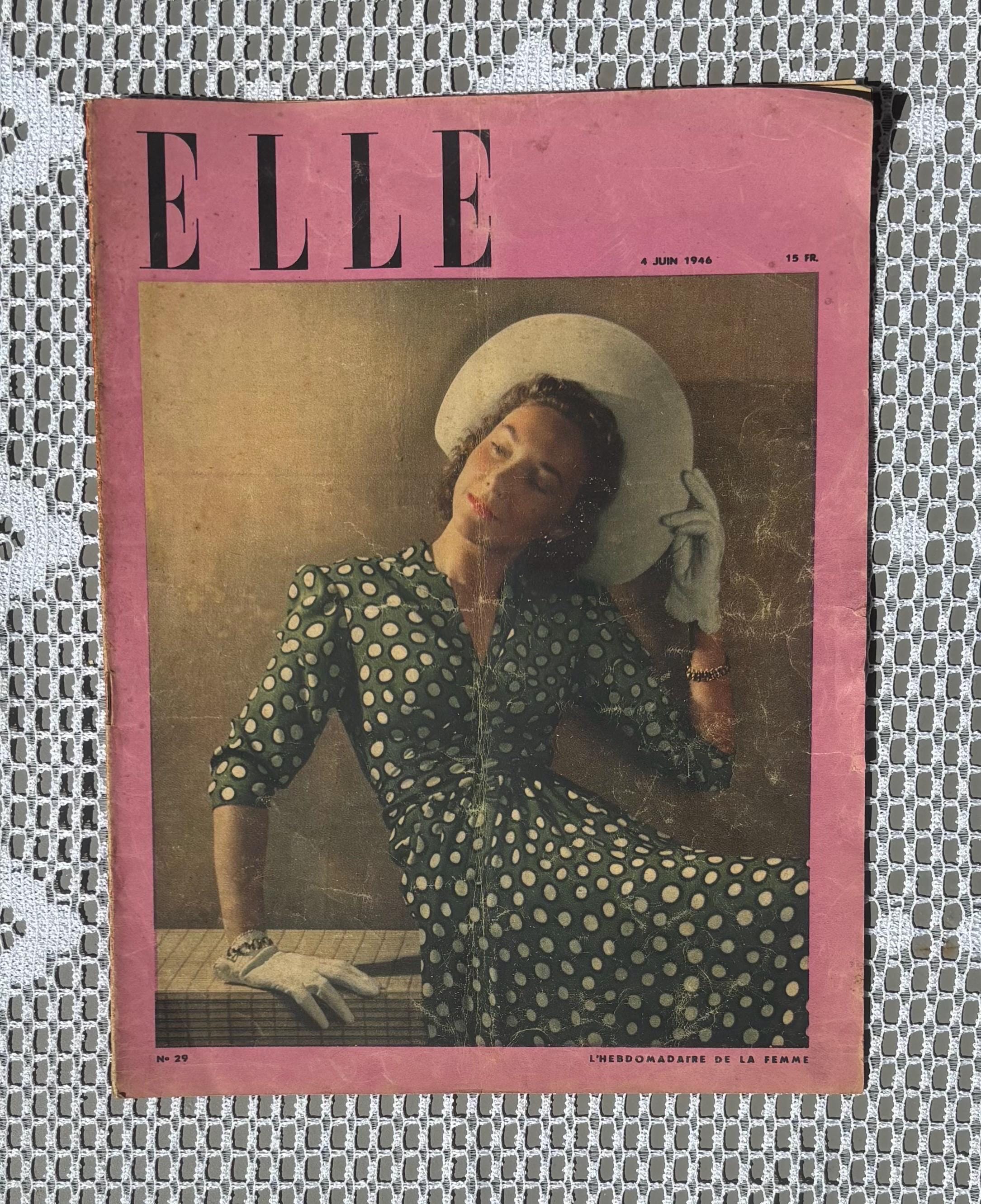 Old Elle Magazines - Etsy
