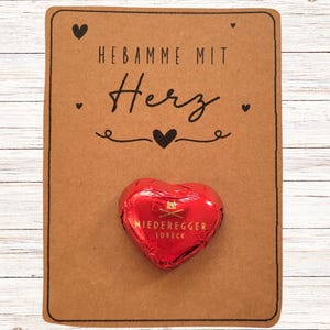 Modèle d'impression sage-femme avec cœur | Sage-femme de carte postale | Merci sage-femme | Cadeau d’adieu sage-femme | Merci cadeau sage-femme PDF sage-femme