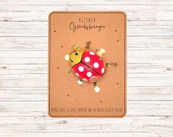 Druckvorlage Glücksbringer, Druckvorlage Glück PDF Mitbringsel, Vorlage zum Drucken Kleinigkeit für Geburtstag, Geschenkidee