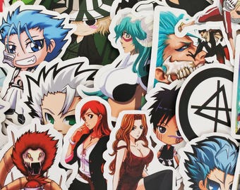 Shinigami Anime Stickers - Set of 50 Stickers - Vinyl & Waterproof