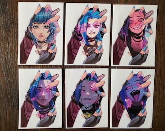 Arcane Jinx Stickers - Vinyl & Waterproof - 13cm