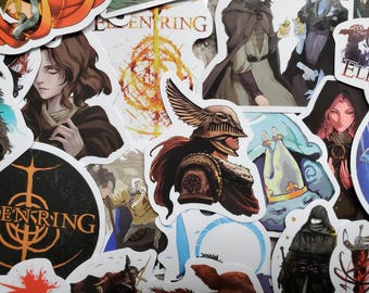 Elden Stickers - Set of 50 Stickers - Vinyl & Waterproof