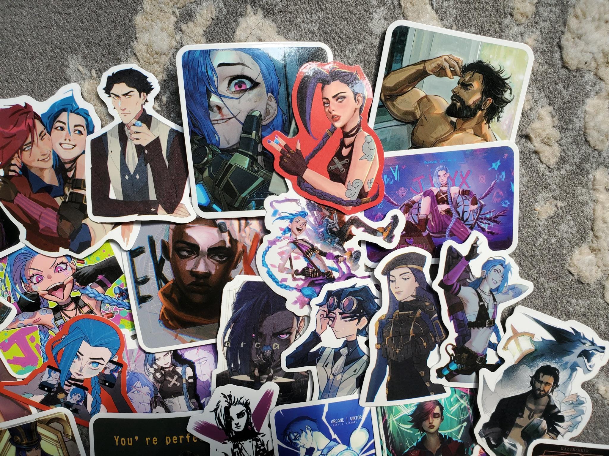 Arcane Stickers - Set of 50 Stickers - Vinyl & Waterproof - Etsy