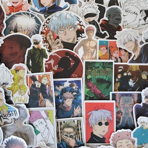 Sorcerer Anime Stickers - Set of 100 Stickers - Vinyl & Waterproof