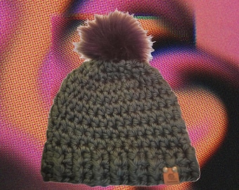 Handmade Skull Cap Beanie Halloween Colors