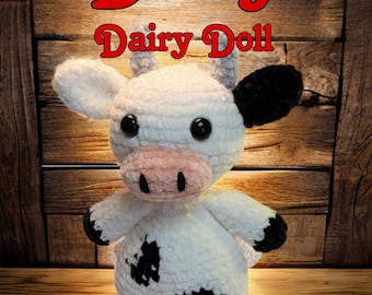 Amigurumi Cow Crochet Plushie