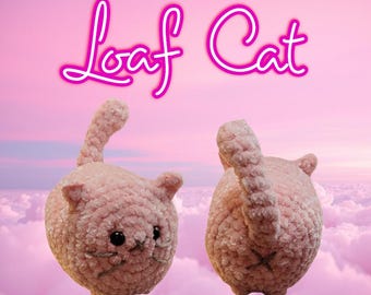 Amigurumi Loaf Cat Plushie