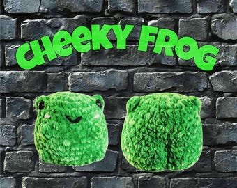 Amigurumi Crochet Frog Animal Plushie