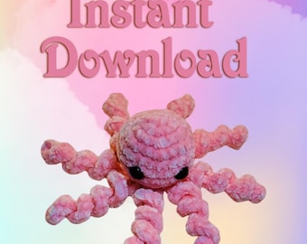 Crochet Octopus DIGITAL PDF Pattern