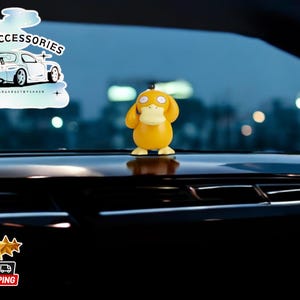 Anime-Inspired Dashboard Decoration | Cute Cartoon-Style Figurine Ornament | Auto Styling Charm | Fun Interior Decor Gift