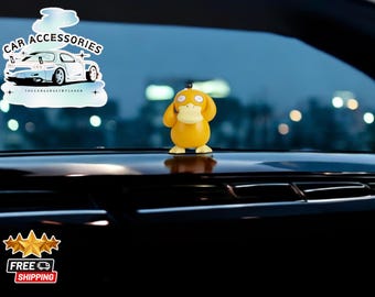 Anime-Inspired Dashboard Decoration | Cute Cartoon-Style Figurine Ornament | Auto Styling Charm | Fun Interior Decor Gift