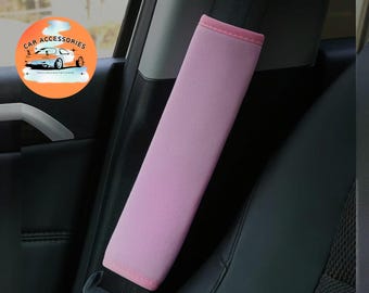 Plush Seat Belt Cover | Soft Car Shoulder Strap Pad