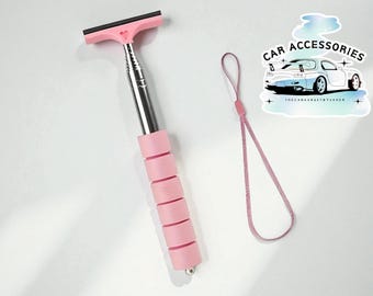 Car Mirror Wiper | Telescopic Handle Squeegee