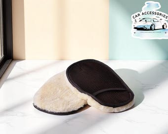 Plush Car Cleaning Mitt | Interior Dashboard Dust Remover