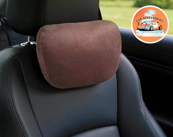 Almofada de apoio para pescoço para carro | Almofada de encosto de cabeça ajustável, conforto para viagens