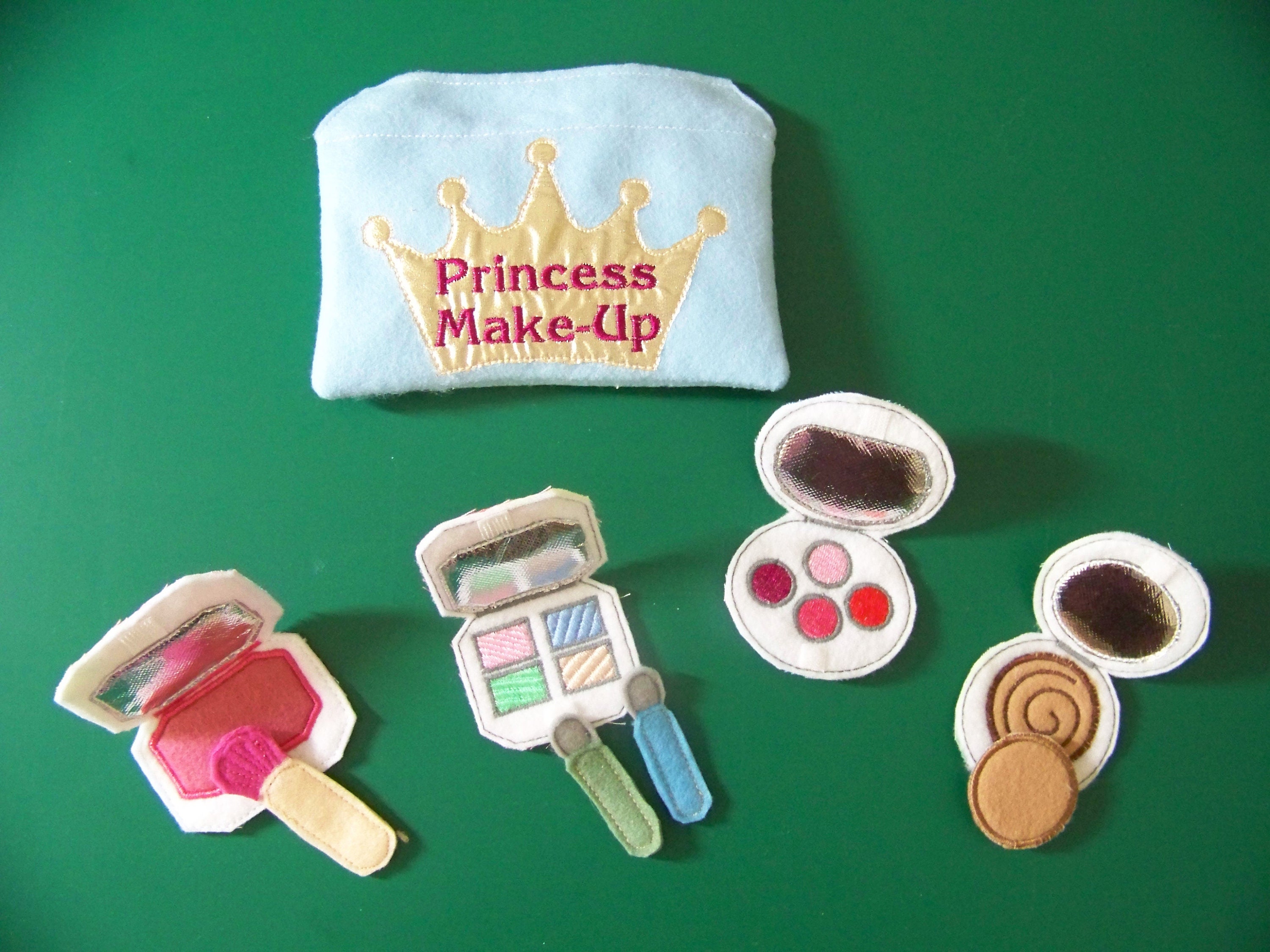 9 piece Felt Play Make Up Set