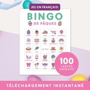 Jeu de Bingo 原始的なパケスを注ぐ | 100 カルテ |瞬時に充電 |子どもたちと大人たちを注ぐ、楽しい数の数字