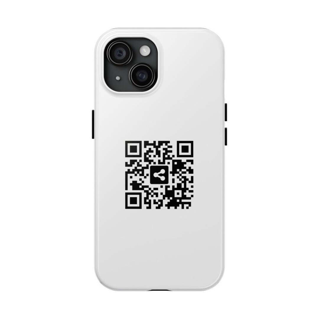 QR Code Phonecase - Etsy