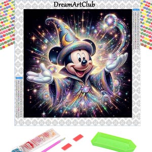 Diamond Painting Kit Mickey Mouse 5D DIY Diamond Art Home Decor Diamond Embroidery Handmade Gift