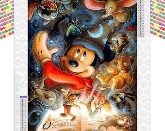 ディズニー クリスタルアート クリスタルアート ディズニー - D100 クリスタルアート ステッカー