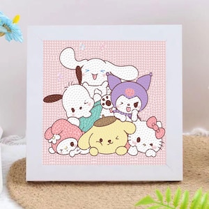 Diamond Painting Kit Cartoon 5D DIY Diamond Art Home Decor Diamond Embroidery Handmade Gift