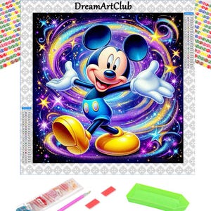 Diamond Painting Kit Mickey Mouse 5D DIY Diamond Art Home Decor Diamond Embroidery Handmade Gift