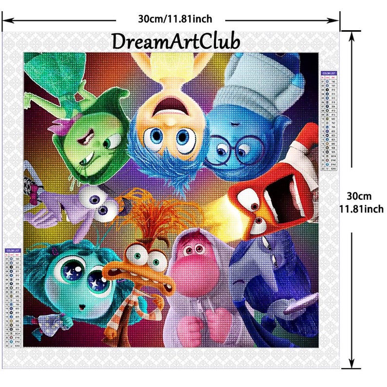 Inside Out Diamond Painting Kit: 5D DIY Home Decor Art image 3