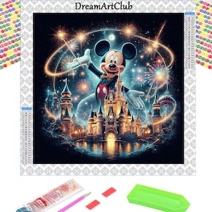 Diamond Painting Kit Mickey Mouse 5D DIY Diamond Art Home Decor Diamond Embroidery Handmade Gift