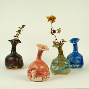 Handmade Ceramic Vase, Flower Vase Pottery Clay Ceramic, Home Decor,Spring Floral Decor, Modern Ceramic Vase, Mother&#39;s Day Gift,Gift for her
