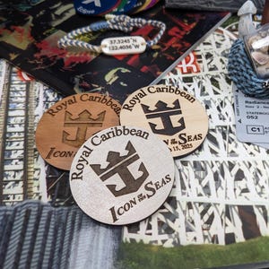 Cruise Tokens | Royal Caribbean Cruises | Cruise Souvenir - Token | Hidden Fun! | Personalized