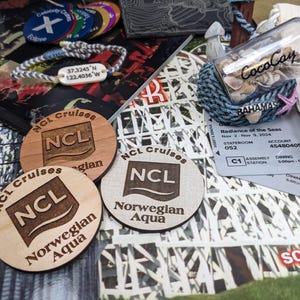 Personalized Norwegian Cruise Magnet: NCL Cruise Souvenir