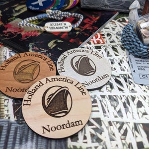 Cruise Tokens | Holland America Cruises | Cruise Souvenir - Token | Hidden Fun! | Personalized