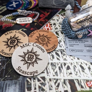 Cruise Tokens | MSC Cruises | Cruise Souvenir - Token | Hidden Fun! | Personalized