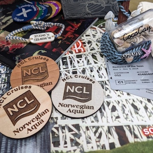 Cruise Tokens | Norwegian Cruises (NCL)| Cruise Souvenir - Token | Hidden Fun! | Personalized