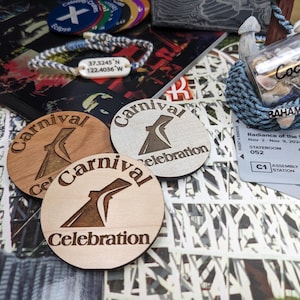 Cruise Tokens | Carnival Cruises | Cruise Souvenir - Token | Hidden Fun! | Personalized