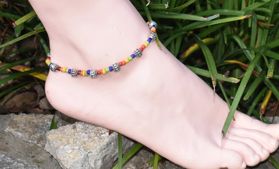 large ankle bracelet