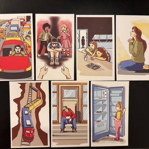 IFS Therapy Card Deck for Parts Work | Trauma-Informed Image Cards for Therapists & Self-Reflection image 2