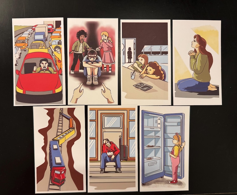 IFS Therapy Card Deck for Parts Work | Trauma-Informed Image Cards for Therapists & Self-Reflection image 2