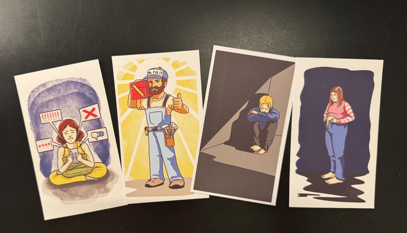 IFS Therapy Card Deck for Parts Work | Trauma-Informed Image Cards for Therapists & Self-Reflection image 10