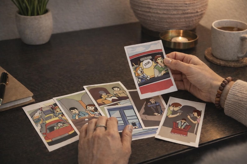 IFS Therapy Card Deck for Parts Work | Trauma-Informed Image Cards for Therapists & Self-Reflection image 3