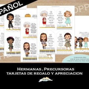 Hermana, Precursora, Jw tarjeta, tarjeta para regalos, tarjeta de apreciação, arquivo digital