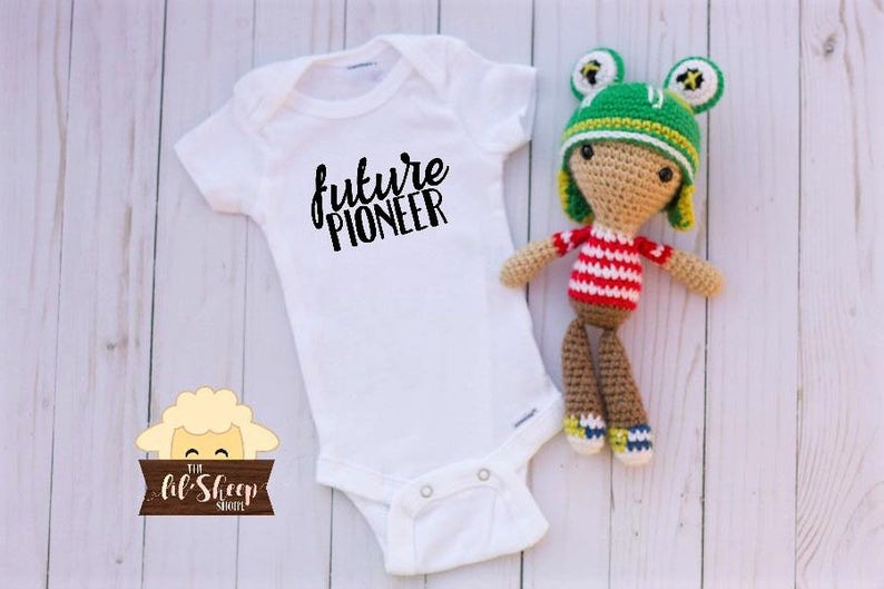 Baby Onesie/Bodysuit/ Baby gift/ Baby shower/Infant/Baby Clothing /JW/Future Pioneer/Ministry clothes/ Coming Home Outfit image 2