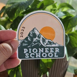 Pioneer Service School 2025 JW/Autocollant laminé imperméable/Autocollant inspiré de la Bible/Cadeau Jw