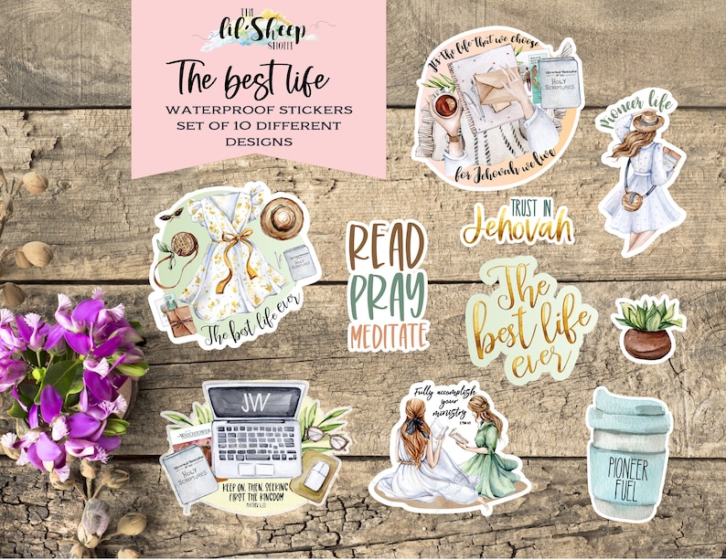 Peut inclure: Ensemble de 10 autocollants imperm&eacute;ables avec des citations inspirantes et des illustrations. Les autocollants pr&eacute;sentent une vari&eacute;t&eacute; de motifs, notamment une femme en robe, une tasse &agrave; caf&eacute;, un ordinateur portable et une plante. Les autocollants sont parfaits pour ajouter une touche de personnalit&eacute; &agrave; vos effets personnels.